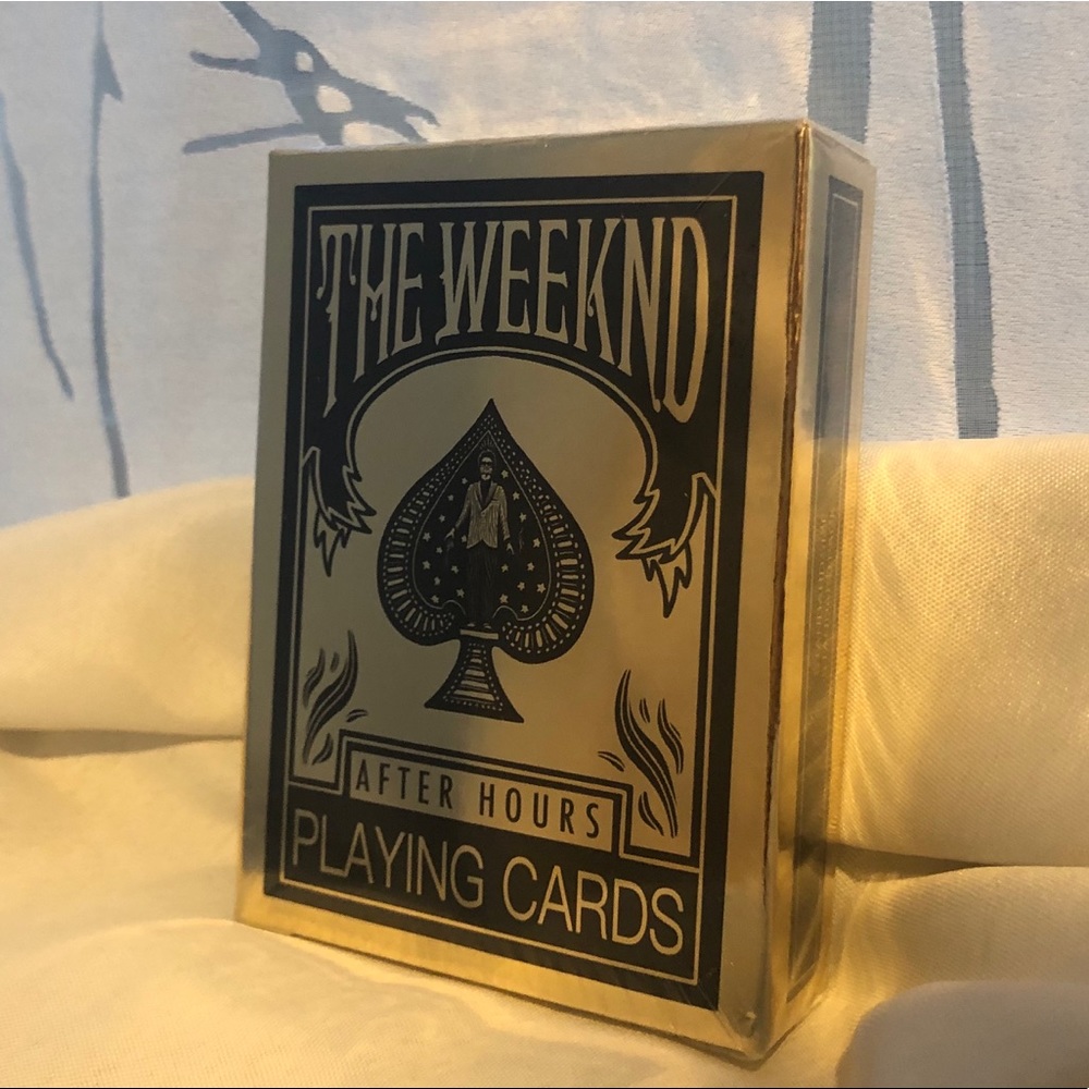The Weeknd: After Hours Playing Cards